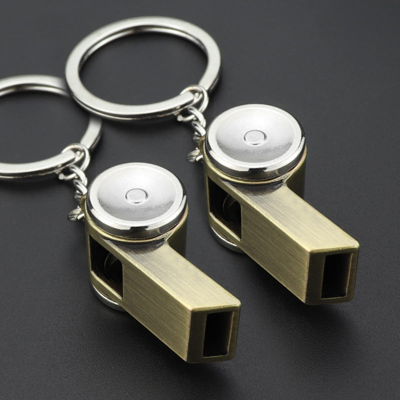 Wholesale Metal Whistle Keychain Pendant